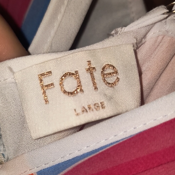 Fate Colorful Striped Maxi Dress - Picture 2 of 2